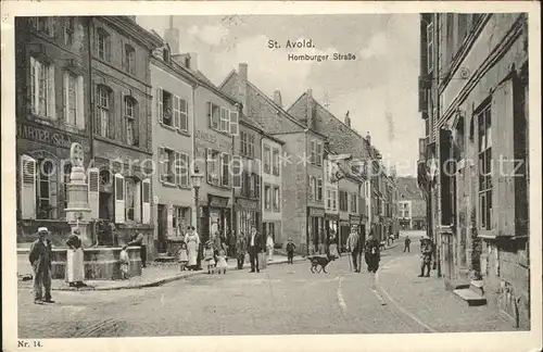 Saint-Avold Homburger Strasse Brunnen / Saint-Avold /Arrond. de Forbach