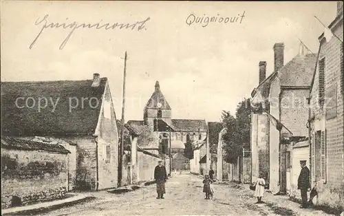 Guignicourt Strassenpartie / Guignicourt /Arrond. de Laon