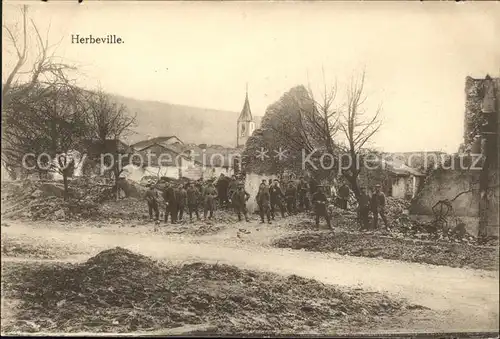 Herbeville Ruines Grande Guerre Truemmer 1. Weltkrieg / Herbeville /Arrond. de Mantes-la-Jolie