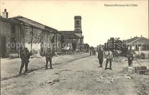Hannonville-sous-les-Cotes Ruines Grande Guerre Truemmer 1. Weltkrieg / Hannonville-sous-les-Cotes /Arrond. de Verdun
