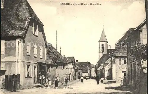 Habsheim Grande Rue Eglise / Habsheim /Arrond. de Mulhouse