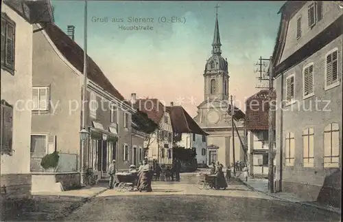Sierenz Hauptstrasse Kirche / Sierentz /Arrond. de Mulhouse