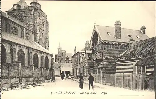 Le Crotoy Rue Eudel / Le Crotoy /Arrond. d Abbeville