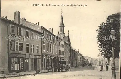Luneville Faubourg de Nancy Eglise Saint Leopold / Luneville /Arrond. de Luneville