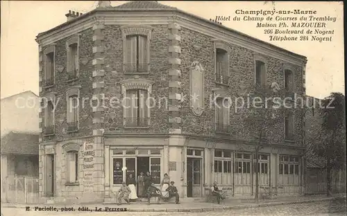 Champigny-sur-Marne Hotel du Champ de Courses du Tremblay Maison Ph. Mazouier / Champigny-sur-Marne /Arrond. de Nogent-sur-Marne
