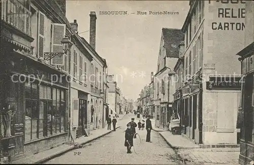 Issoudun Indre Rue Porte Neuve / Issoudun /Arrond. d Issoudun