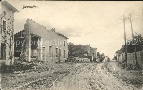 Buxerulles Ruines Grande Guerre Truemmer 1. Weltkrieg / Buxieres-sous-les-Cotes /Arrond. de Commercy