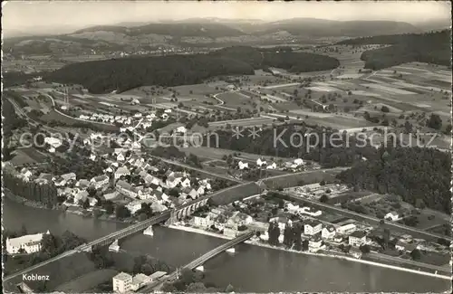 Koblenz AG Fliegeraufnahme / Koblenz /Bz. Zurzach