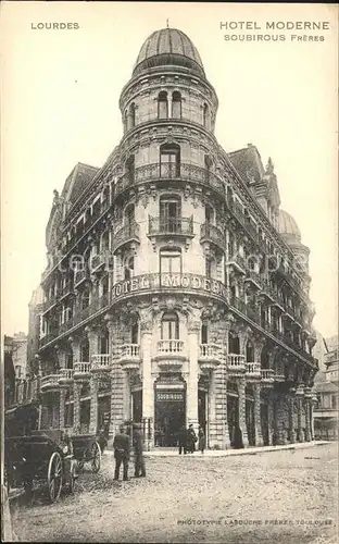 Lourdes Hautes Pyrenees Hotel Moderne  / Lourdes /Arrond. d Argeles-Gazost