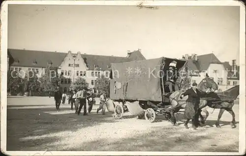 Bergholtz Wagen Pferden  / Bergholtz /Arrond. de Guebwiller