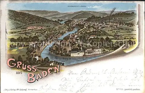 Baden AG Litho / Baden /Bz. Baden