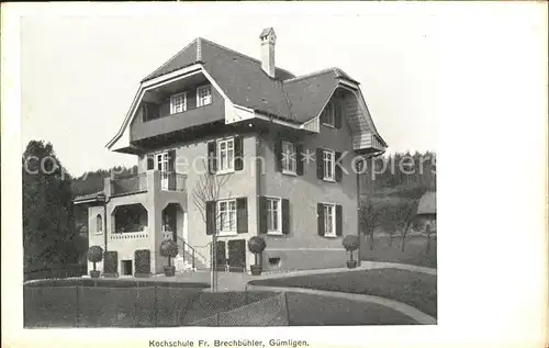 Guemligen Kochschule Fr. Brechbuehler / Guemligen /Bz. Bern