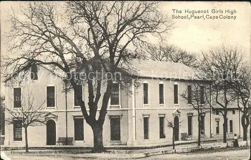 Huguenot Girls School Paarl Cape Colony / Huguenot /