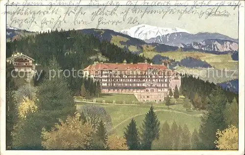 Semmering Niederoesterreich  / Semmering /Niederoesterreich-Sued