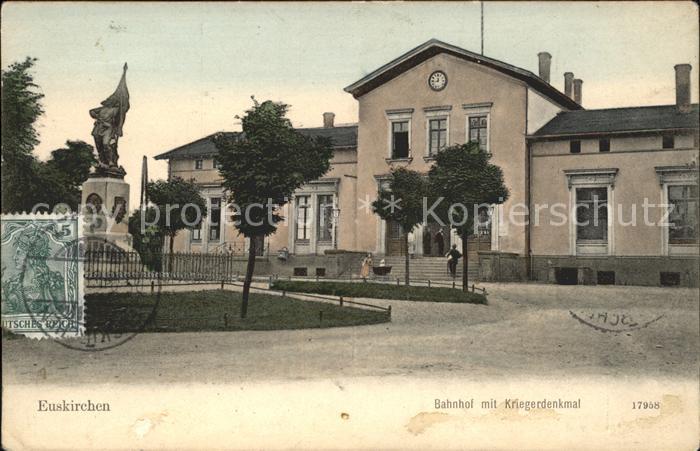 Euskirchen Bahnhof Kriegerdenkmal /.. Ansichtskarten günstig