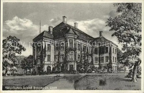 Breslau Niederschlesien Historische Schloss / Wroclaw /