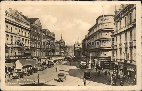 Beuthen Oberschlesien Kaiser-Franz-Josef-Platz / Bytom /