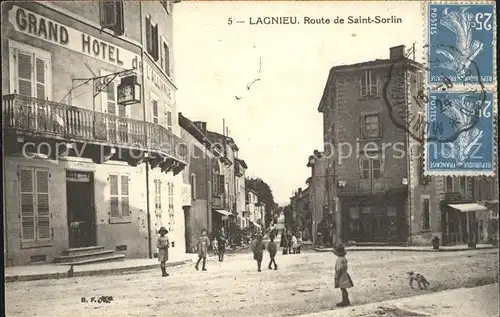 Lagnieu Route de Saint-Sorlin / Lagnieu /Arrond. de Belley