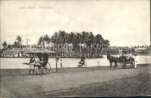 Colombo Ceylon Sri Lanka Lake Road / Colombo /