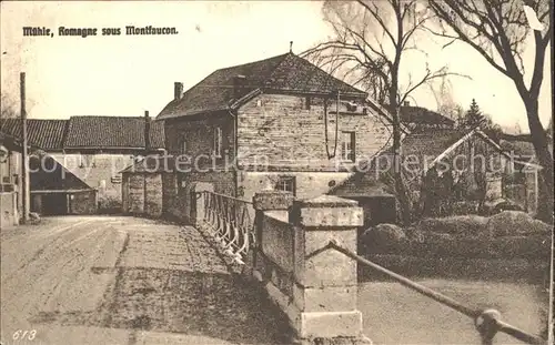 Romagne-sous-Montfaucon Muehle  / Romagne-sous-Montfaucon /Arrond. de Verdun