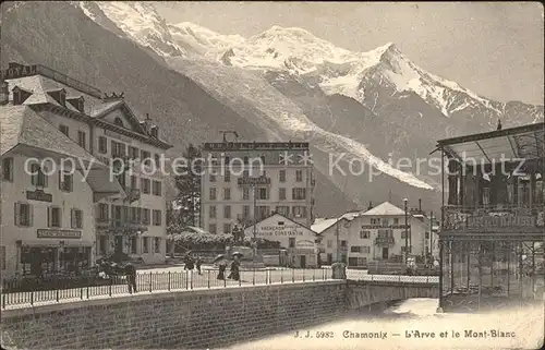 Chamonix L' Arve et le Mont-Blanc / Chamonix-Mont-Blanc /Arrond. de Bonneville