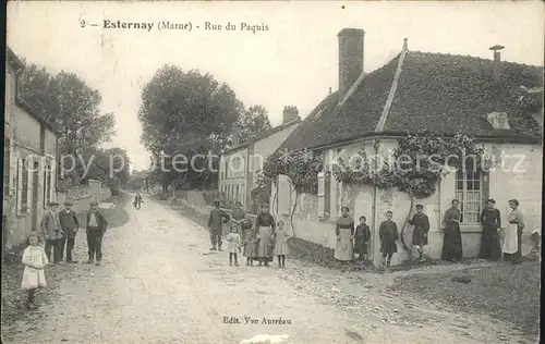 Esternay Rue du Paquis / Esternay /Arrond. d Epernay