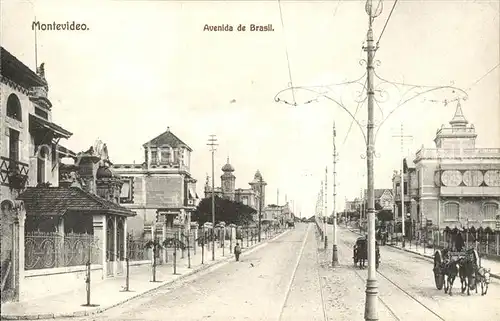 Montevideo Uruguay Avenida de Brasil / Montevideo /