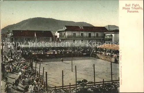 Panama City Panama Bull Fight Plaza Triumfo / Panama City /