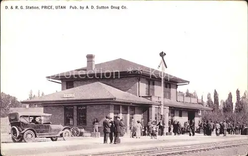 Price Utah DRG Station Railway / Price /