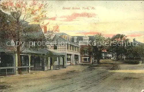 York Maine Street Scene / York /