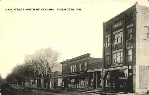 Walworth Wisconsin Main Street / Walworth /