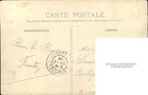 Camp de Chalons La Soupe Militaire Stempel auf AK / Mourmelon-le-Petit /Arrond. de Chalons-en-Champagne