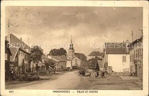Provencheres-sur-Fave Eglise et Postes / Provencheres-sur-Fave /Arrond. de Saint-Die