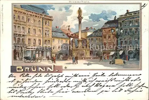 Bruenn Brno Grosser Platz / Brno /Brno-mesto