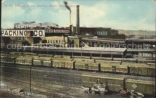 Omaha Nebraska Packing House District Railway / Omaha /