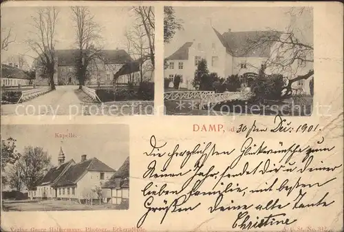 Damp Kapelle Schloss / Damp Halbinsel Schwansen /Rendsburg-Eckernfoerde LKR