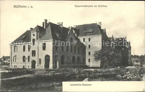 Muellheim Baden Kasernenbauten im Rohbau / Muellheim /Breisgau-Hochschwarzwald LKR