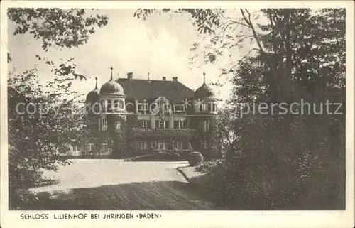 Ihringen Schloss Lilienhof / Ihringen /Breisgau-Hochschwarzwald LKR