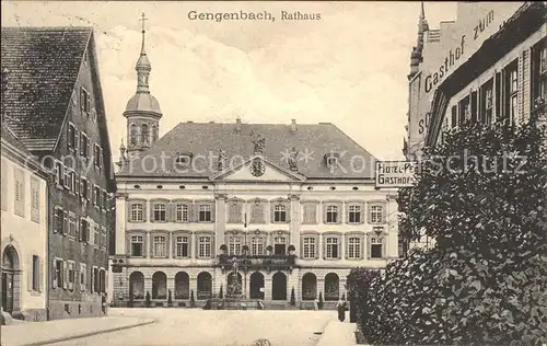 Gengenbach Rathaus / Gengenbach Schwarzwald /Ortenaukreis LKR