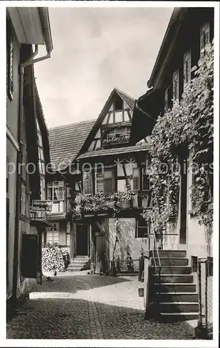 Gengenbach Engelgasse / Gengenbach Schwarzwald /Ortenaukreis LKR