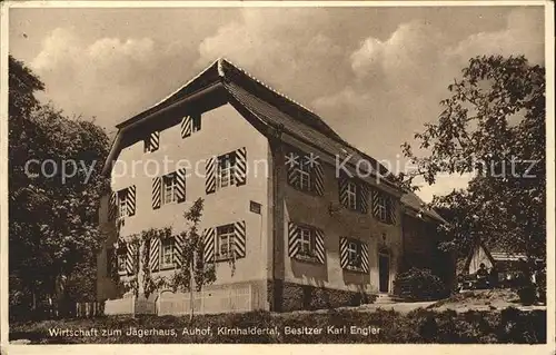 Emmendingen Gasthaus zum Jaegerhof Karl Engler / Emmendingen /Emmendingen LKR