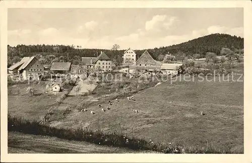 Ottoschwanden Gasthaus Pension Hintere Hoefe / Freiamt /Emmendingen LKR