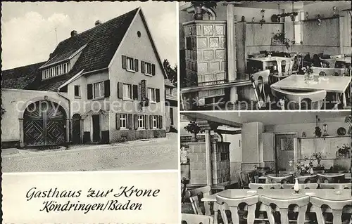 Koendringen Gasthaus zur Krone Willy Lay / Teningen /Emmendingen LKR