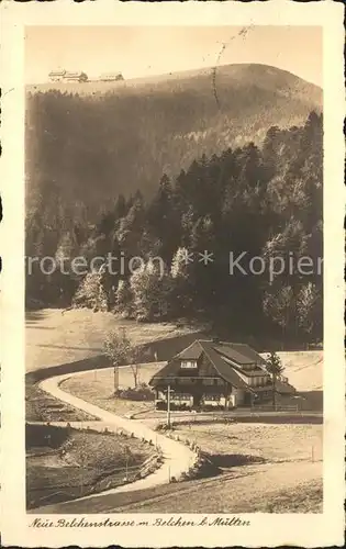 Belchen Baden Gasthaus Belchenhaus Jos. Stiefvater / Neuenweg /Loerrach LKR