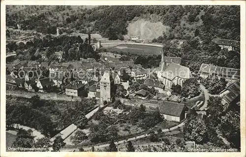 Ortenberg Hessen Fliegeraufnahme / Ortenberg /Wetteraukreis LKR