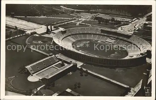 Berlin Olympiastadion Reichssportfeld Fliegeraufnahme / Berlin /Berlin Stadtkreis