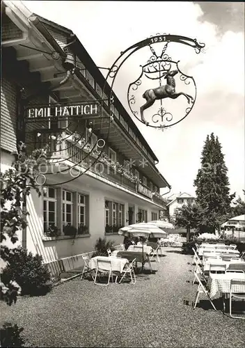 St Maergen Hotel zum Hirshen Emit Haettich / St. Maergen /Breisgau-Hochschwarzwald LKR