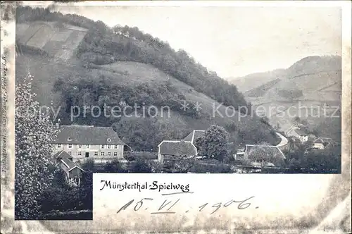 Spielweg  / Muenstertal /Breisgau-Hochschwarzwald LKR