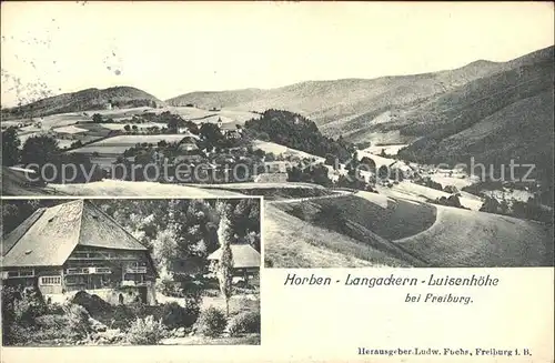 Horben Breisgau Langackern Luisenhoehe  / Horben /Breisgau-Hochschwarzwald LKR