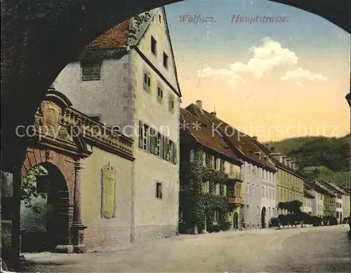 Wolfach Hauptstrasse / Wolfach Schwarzwald /Ortenaukreis LKR